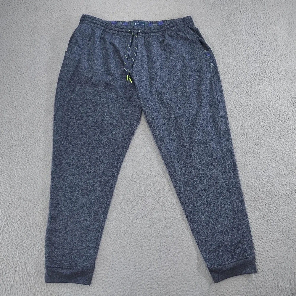 William Murray Jogger Pants Mens 2XL Blue Stretch Elastic Waist Lounge Athletic